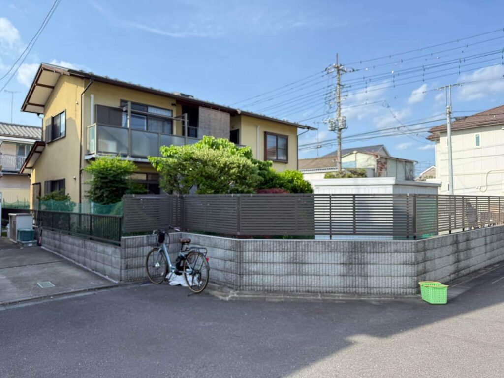 立川市栄町5丁目売地 現地写真